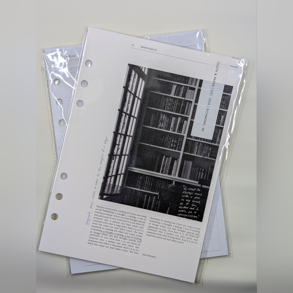 Cloth And Paper Bibliophile Bundle